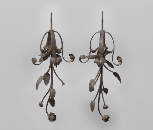 Two flower branches