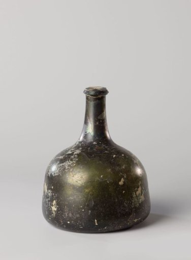Bottle with a globular body