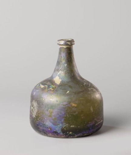 Bottle with a globular body