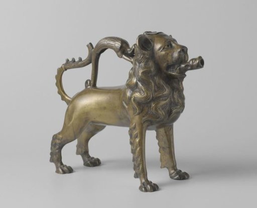 Aquamanile in the form of a lion