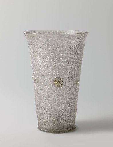 Goblet of ice glass