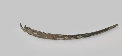 Silver hair or cap pin