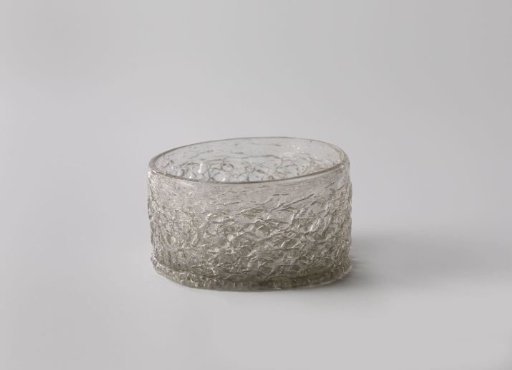 Goblet of ice glass