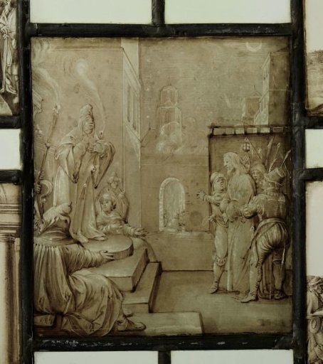 Pane with Christ Before Pilate