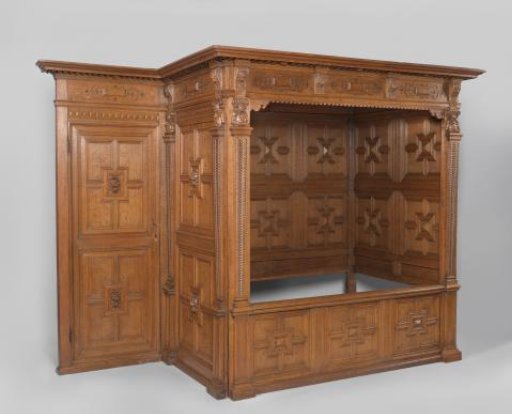 Furnishing with a bedstead