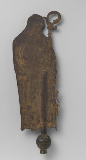 Weather vane in the form of Saint Gertrude