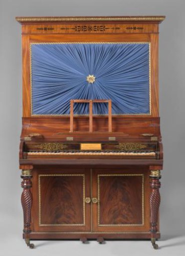 Cabinet piano