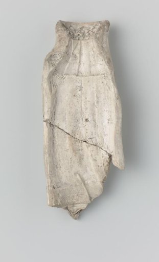 Two fragments of a mold