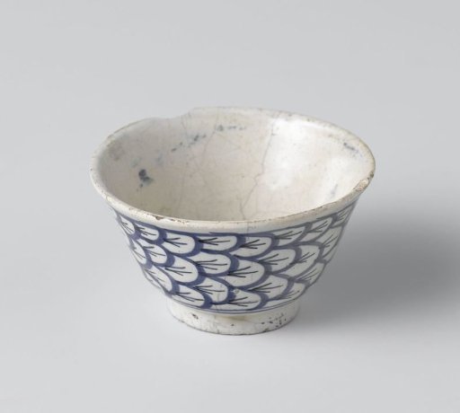 Head of faience