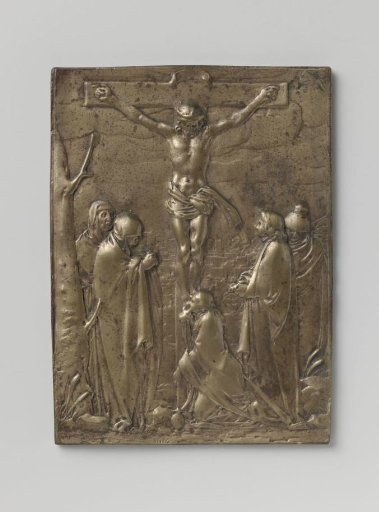 Jesus on the Cross with Mary, Mary Magdalene and John