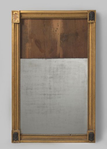 Mirror in a gilded frame
