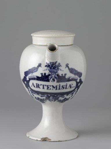 Apothecary jar 'S/ ARTEMISIAE.'