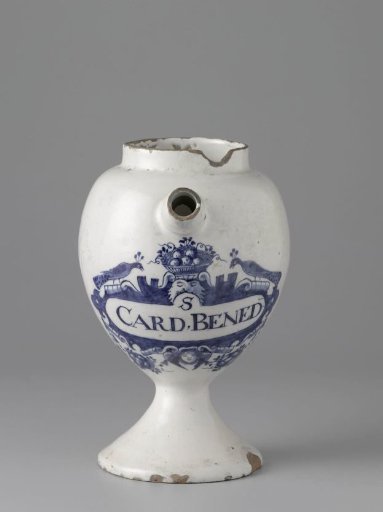 Apothecary jar 'S/ CARD.BENED'