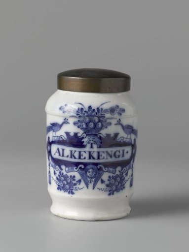 Apothecary Jar of Faience