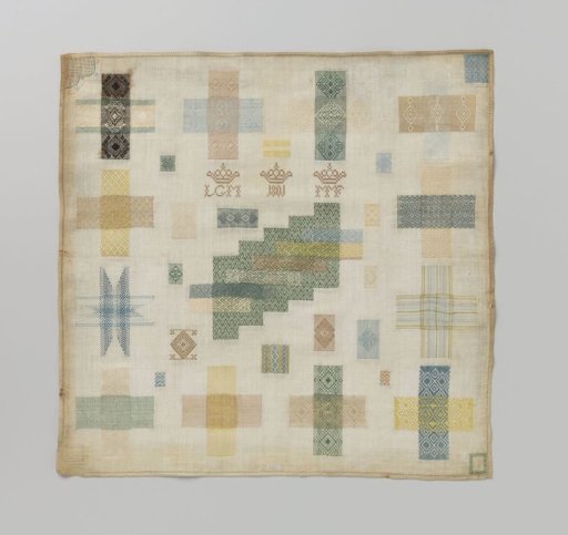 Patchwork with various patches.