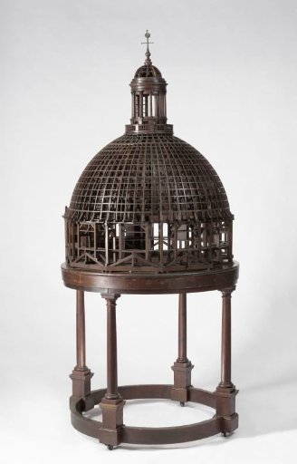 Model of the dome of the Lutheran Nieuwe- or Koepelkerk in Amsterdam