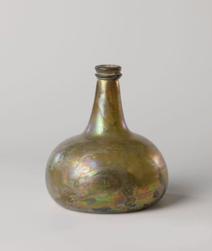 Bottle with a globular body