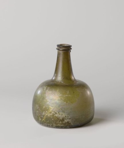 Bottle with a globular body