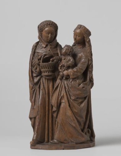 The Virgin and Child with St Anne