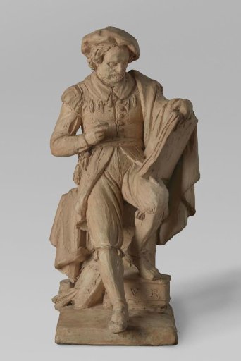 Model for a statue of Rembrandt