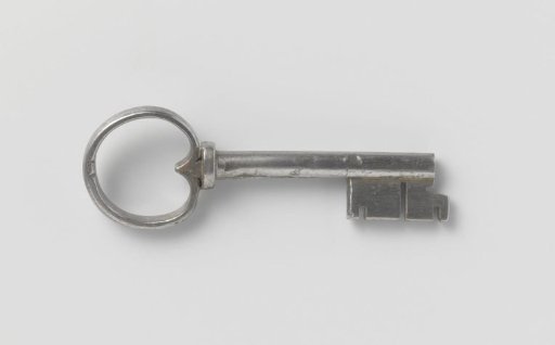 Harpoon lock with key