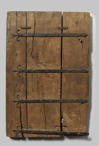 Fragment of a door