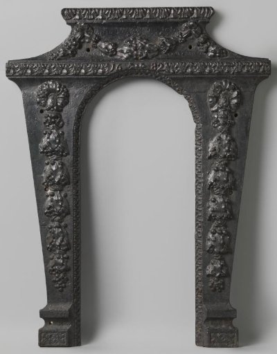 Cast Iron Plate for Remodelling the Fireplace, with the Date 1682