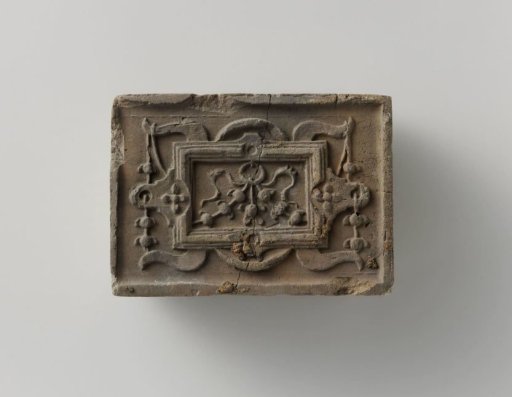 Fireplace with a Floral or Fruit Garland