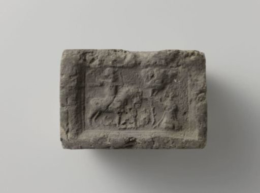 Fireplace Depicting Andromeda or Saint George