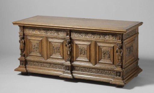 Chest ornamented with scenes from the story of Susanna