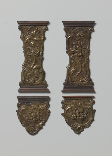 Models for clasps and brackets of book clasps