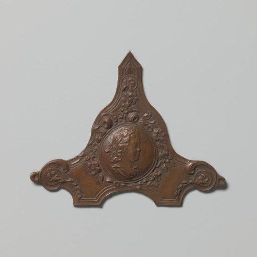 Model for a hook plate of a chatelaine