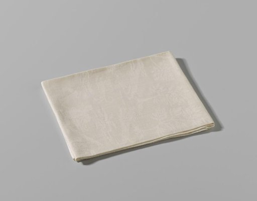 Napkin with a hunting scene