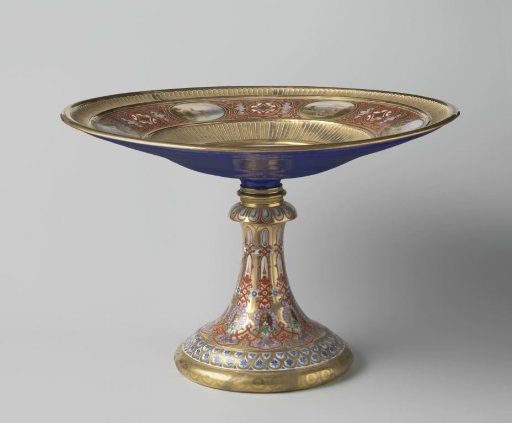 Tazza with landscapes