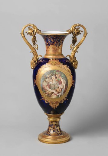 Vase of Sèvres porcelain