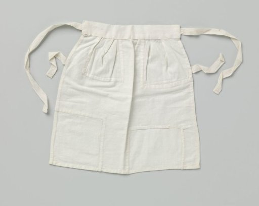 Miniature Apron with Four Inserted Pieces