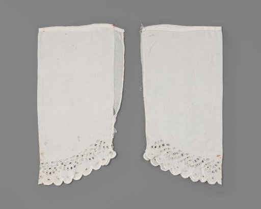 Batiste under-sleeve with English embroidery