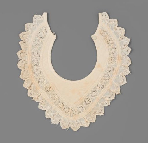 Children's collar of ribbed cotton