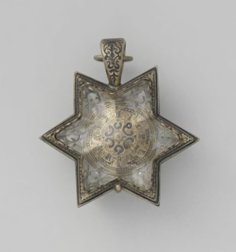 Watch in the shape of a star