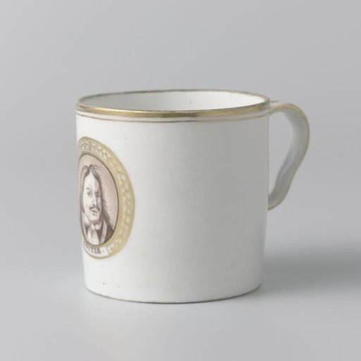 Cup with the portrait of Michiel Adriaenszoon de Ruyter