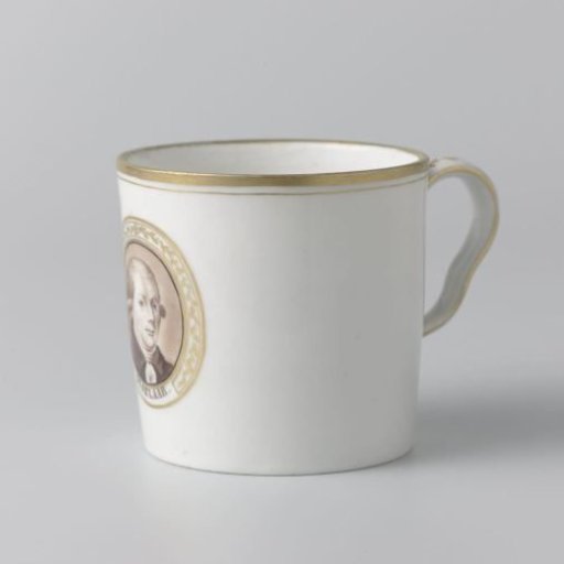 Cup with the portrait of Cornelis de Gijselaar
