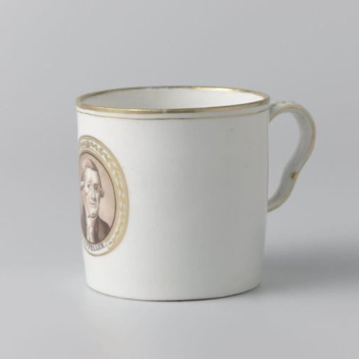 Cup with the portrait of Joan Derk van der Cappellen tot den Pol