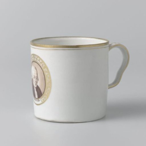 Cup with the portrait of Goudoever