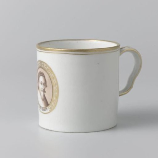 Cup with the portrait of Hugo de Groot