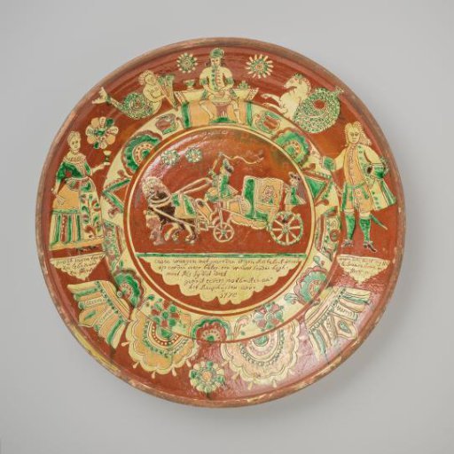 Plate depicting a riding carriage