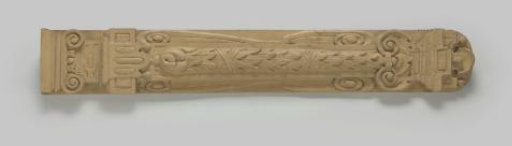 Carved oak style, from the so-called House of Alva, Warmoestraat, Amsterdam
