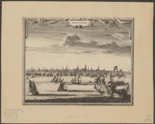 View of the City of Amsterdam from the IJ