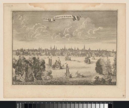 View of the City of Amsterdam from the IJ
