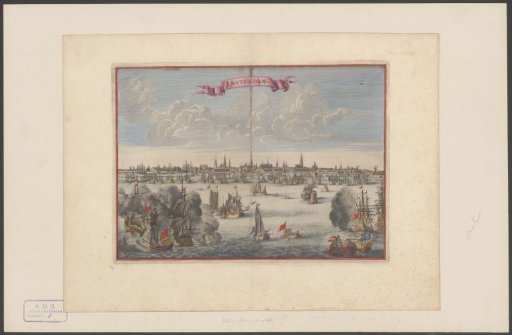 View of the City of Amsterdam from the IJ