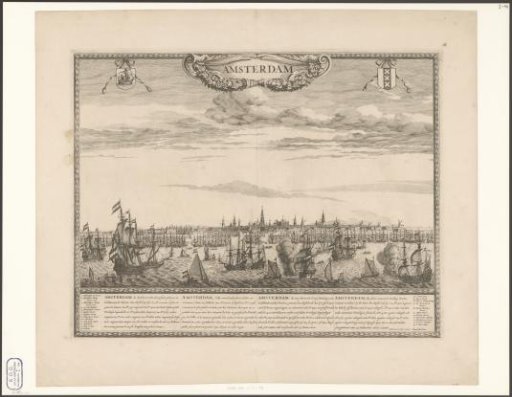 View of the City of Amsterdam from the IJ